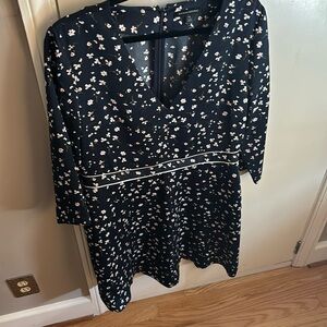 Banana Republic, size 14, 3/4 sleeve mini dress